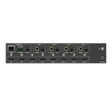 XOLORspace 46441pro 4k 60hz 4x4 HDMI matrix switch with audio extractor / ARC, IR/RS232/IP control and EDID management HDMI 2.1 HDCP 2.2 compliant
