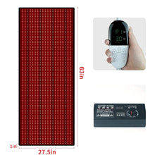 BB1260 Red Light Therapy Mat- 1260pcs LEDs Near-Infrared Light Therapy for Full Body, 660nm Red Light and 850nm Infrared Light for Back Pain