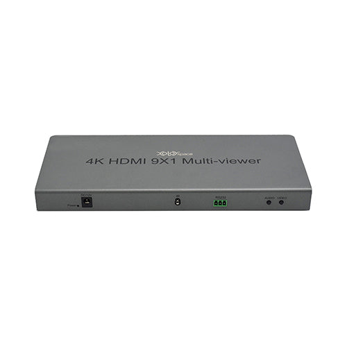 XOLORspace QV901 4K 60HZ HDMI 9x1 Multi-viewer 9 HDMI inputs 1 HDMI ou