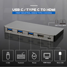 XOLORspace X8 USB Type-C to HDMI 4K 60HZ Adapter (thounderbolt 3 compatible) with USB dockings REAL HDCP 2.2