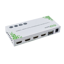 XOLORspace S104 1x4 4K 60HZ HDR HDMI Splitter auto downcaler output 4K 60HZ HDR and 1080P simultaneously