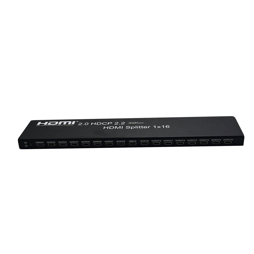 XOLORspace 61161 1x16 HDMI Splitter 4k 60hz 4 4 4 HDR 18Gbps With Down XOLORspace 61161 1x16 HDMI Splitter 4k 60hz 4 4 4 HDR 18Gbps With Down