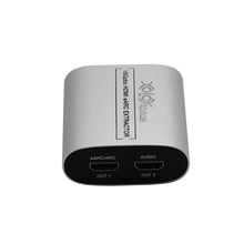 XOLORspace D63 1X2 HDMI Splitter eARC audio extractor with one HDMI audio out only and eARC out