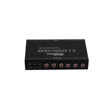 XOLORspace DJ51 Multi-channel Digital Audio Decoder SPDIF Coaxial support DTS/AC3 /optical audio converter 5.1 decoder