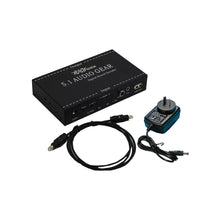 XOLORspace DJ51 Multi-channel Digital Audio Decoder SPDIF Coaxial support DTS/AC3 /optical audio converter 5.1 decoder