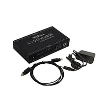 XOLORspace DJ51 Multi-channel Digital Audio Decoder SPDIF Coaxial support DTS/AC3 /optical audio converter 5.1 decoder