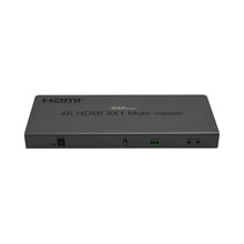 XOLORspace QV901 4K 60HZ HDMI 9x1 Multi-viewer 9 HDMI inputs 1 HDMI output with 12 modes of video segmentation (2024 NEW)