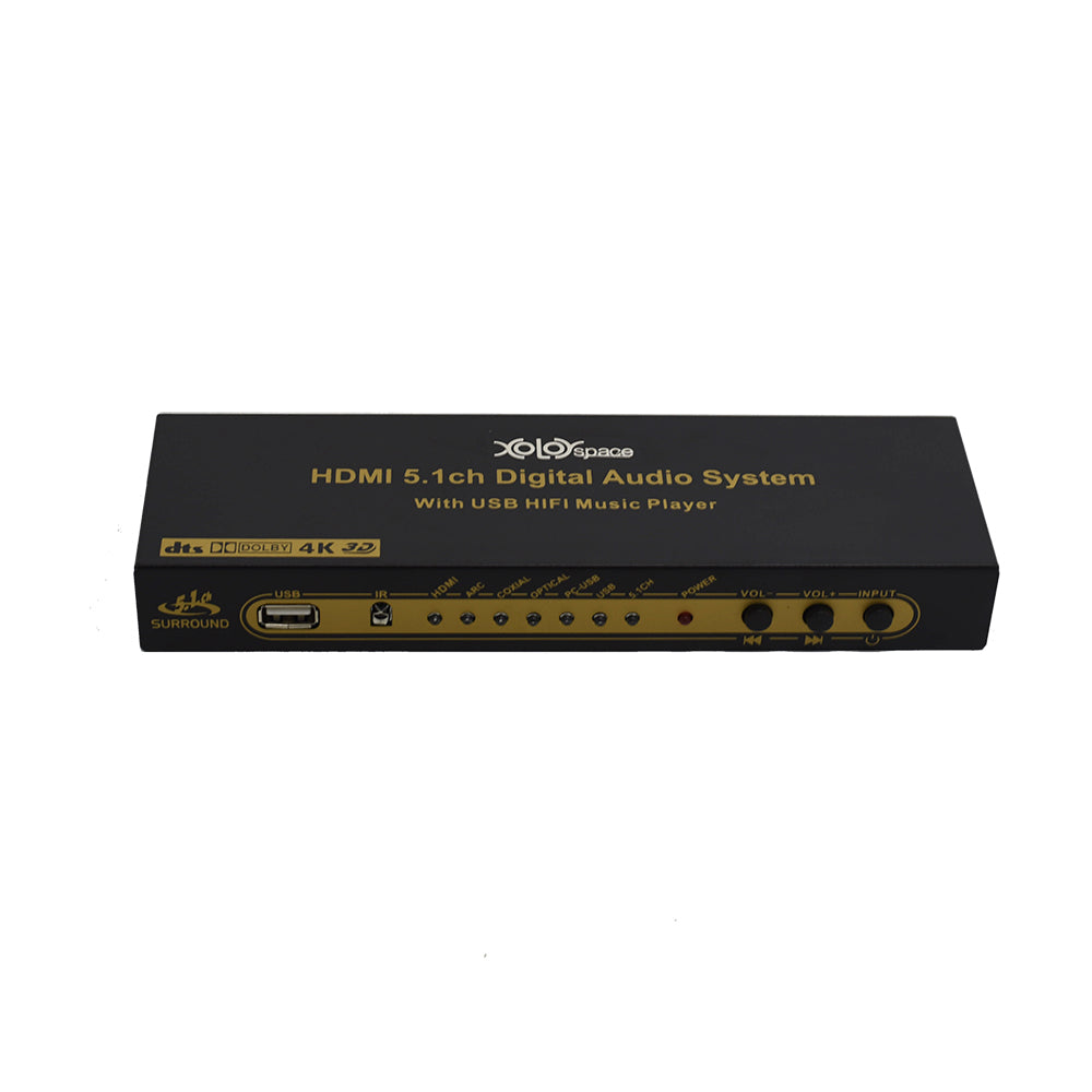 Ny mening Mængde af ansvar XOLORspace DU50 HDMI/ARC/COAXIAL/OPTICAL/USB to 5.1 audio decoder syst