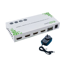 XOLORspace S104 1x4 4K 60HZ HDR HDMI Splitter auto downcaler output 4K 60HZ HDR and 1080P simultaneously