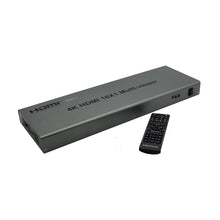 XOLORspace QV1601 4K 60HZ HDMI 16x1 Multi-viewer 16 HDMI inputs 1 HDMI output with 9 modes of video segmentation