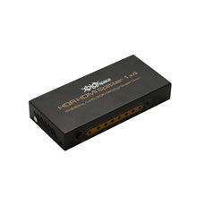 XOLORspace S104 1x4 4K 60HZ HDR HDMI Splitter auto downcaler output 4K 60HZ HDR and 1080P simultaneously