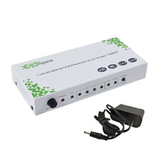 XOLORspace S104 1x4 4K 60HZ HDR HDMI Splitter auto downcaler output 4K 60HZ HDR and 1080P simultaneously