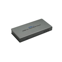 XOLORspace TW02 1080p HDMI 4x1 quad multi-viewer with 5 modes display seamless switching
