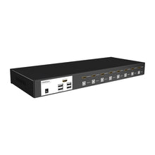 XOLORspace X801KVM 4K HDMI KVM Switch with auto and manual switching (8* 1.5m HDMI cables as gift)