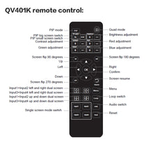 XOLORspace QV401K KVM 4K 60HZ HDMI 4x1 Quad Multi-viewer supports RS232 control (15% off coupon: 7VKKX1XFDASR)