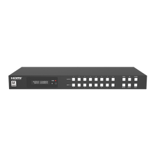 XOLORspace 46880 wall-mountable 48Gbps 8K HDMI matrix switch 8x8 supports RS-232 and Web GUI control w/ audio extractor and ARC