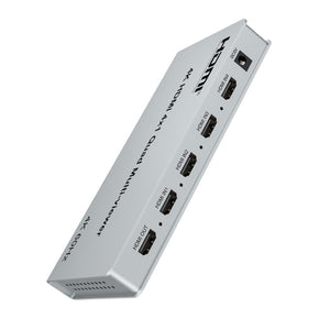 XOLORspace TW02-4K 60Hz HDMI 4x1 Quad Multi-viewer supports 90/180/270 degree flip, PIP