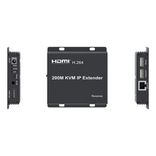 XOLORspace EX200T 200M HDMI KVM IP Extender supports USB port touch screen function