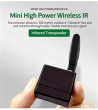XOLORspace DR435 20KHz ~ 60KHz IR remote control extender up to 200 meters (656ft)