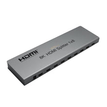 XOLORspace 61180E 1x88K HDMI splitter supports 8k 60hz / 4k 120hz with EDID setting