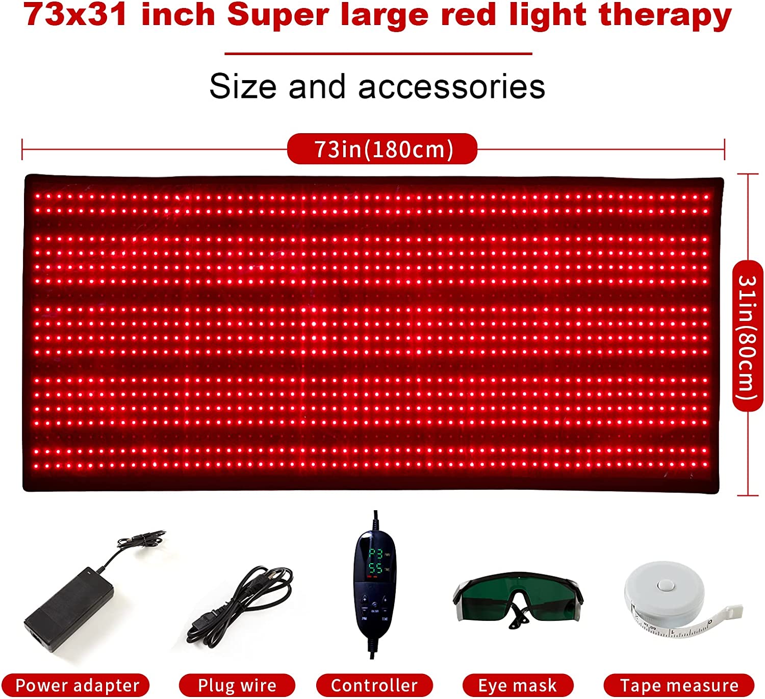 LED Bar Mats Red