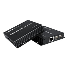 XOLORspace EX200T 200M HDMI KVM IP Extender supports USB port touch screen function