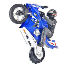 Factory Hot 2.4G Remote Control Motorcycle Toy 1:6 RC Stunt Motorcycle With Light 6-Axis Gyroscope Rc Stunt Car Toys