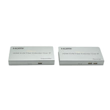 XOLORspace LKV378 20km HDMI over Fiber extender with USB KVM, supports multipoint-to-multipoint mode
