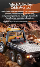 1/18 Mercede Unimog Remote Control Rock Climbing Truck 2.4G 6X6 All-terrain Off-Road Ca