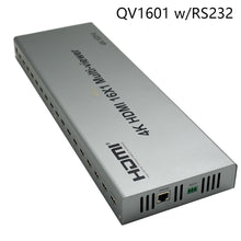 XOLORspace QV1601 4K 60HZ HDMI 16x1 Multi-viewer 16 HDMI inputs 1 HDMI output with 9 modes of video segmentation