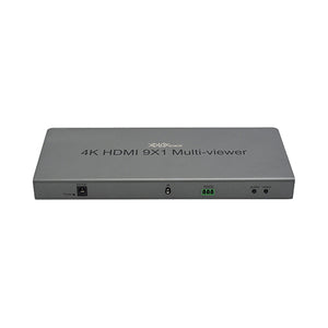 XOLORspace QV901 4K 60HZ HDMI 9x1 Multi-viewer 9 HDMI inputs 1 HDMI ou