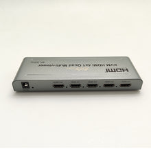 XOLORspace TW02K 4K 30Hz HDMI 4x1 Quad Multi-viewer with USB KVM