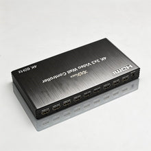 XOLORspace TVW33 4K 60Hz 3x3 video wall controller with 23 video splicing modes, supports rotation / EDID setting / RS232
