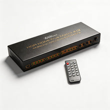 XOLORspace 43421 4x2 4K 60HZ HDR HDMI real matrix switcher no downscaler, w/ optical out