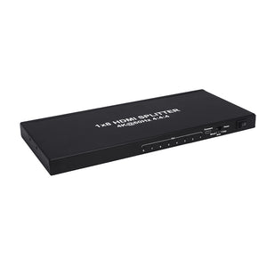 XOLORspace 8S181 1x8 HDMI Splitter 4K 60HZ 4:4:4 HDR HDCP 2.2 HDMI 2.0b with downscaler