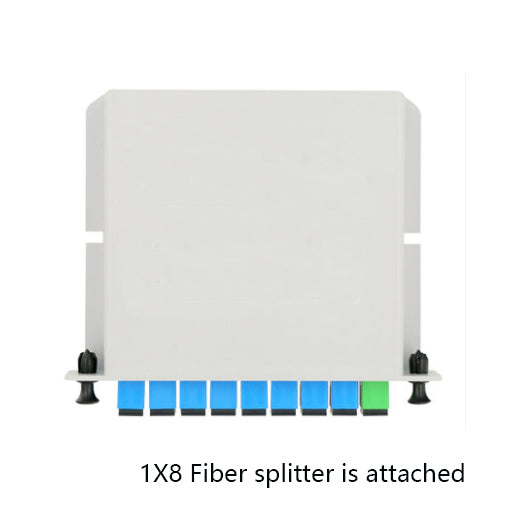 XOLORspace FSP108 Rack-mountable 1x8 PLC Fiber Optic splitter
