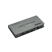XOLORspace 3160silver HDMI to USB 3.0 4k 60hz HDMI game video capture with HDMI loop out and optical audio out