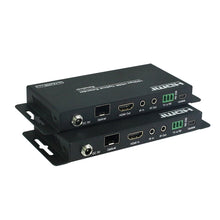 XOLORspace 86F2 4K 60HZ 4:4:4 HDR HDMI extender over fiber optic over 3300 feet/1000 meters with IR and RS232