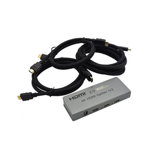XOLORspace S102 1 in 2 out 4K 60hz HDR splitter with downscaler