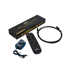 XOLORspace DU50 HDMI/ARC/COAXIAL/OPTICAL/USB to 5.1 audio decoder system with remote control