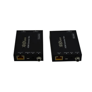XOLORspace HT004S 60m 4K 60HZ 4:4:4 HDMI Extender over CAT6 with HDMI loop out, IR return signal, PoC, bandwidth 18Gbps