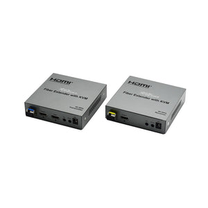 XOLORspace HF01 20km HDMI KVM over fiber optic with 4K to 1080P Downscaling