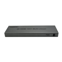 XOLORspace QV1601 4K HDMI 16x1 Multi-viewer 16 HDMI inputs 1 HDMI output with 9 modes of video segmentation
